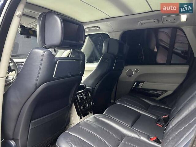 Черный Ленд Ровер Рендж Ровер, объемом двигателя 5 л и пробегом 115 тыс. км за 26500 $, фото 17 на Automoto.ua