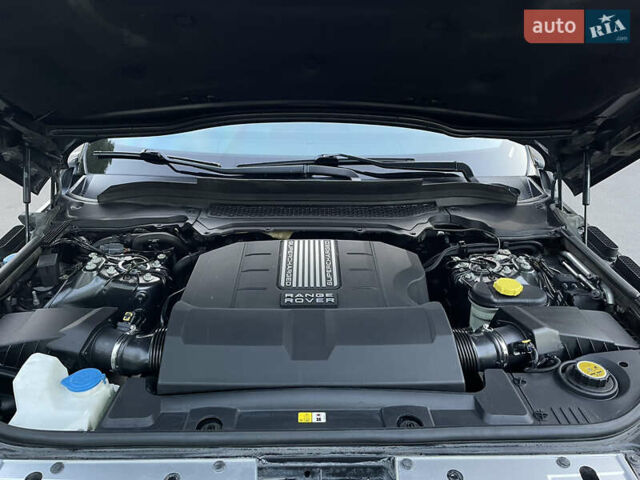 Чорний Ленд Ровер Рендж Ровер, об'ємом двигуна 5 л та пробігом 125 тис. км за 41000 $, фото 66 на Automoto.ua