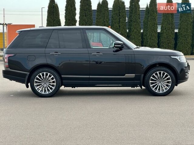 Черный Ленд Ровер Рендж Ровер, объемом двигателя 5 л и пробегом 52 тыс. км за 37800 $, фото 7 на Automoto.ua