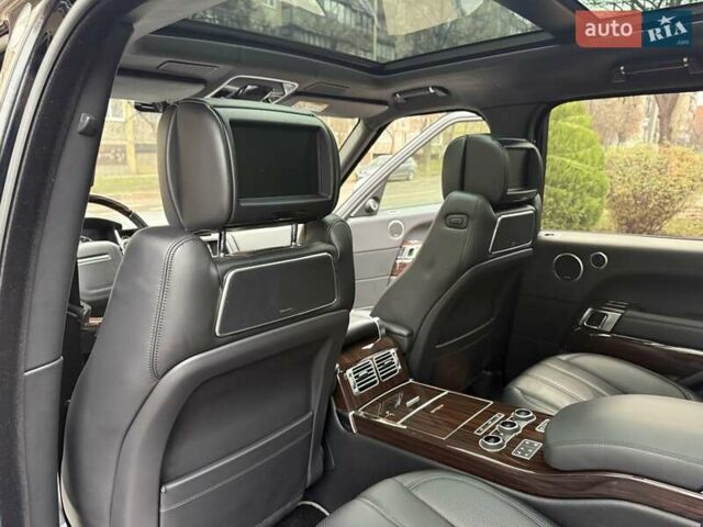 Чорний Ленд Ровер Рендж Ровер, об'ємом двигуна 5 л та пробігом 175 тис. км за 26950 $, фото 42 на Automoto.ua