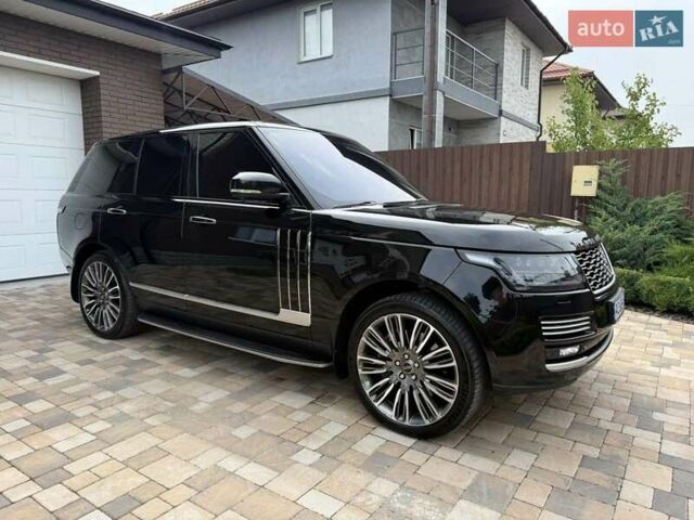 Чорний Ленд Ровер Рендж Ровер, об'ємом двигуна 4.37 л та пробігом 210 тис. км за 35000 $, фото 2 на Automoto.ua