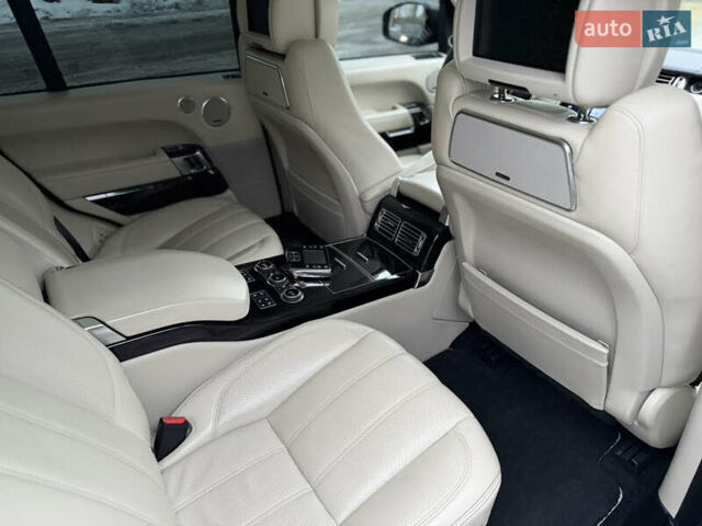 Чорний Ленд Ровер Рендж Ровер, об'ємом двигуна 5 л та пробігом 120 тис. км за 36500 $, фото 49 на Automoto.ua