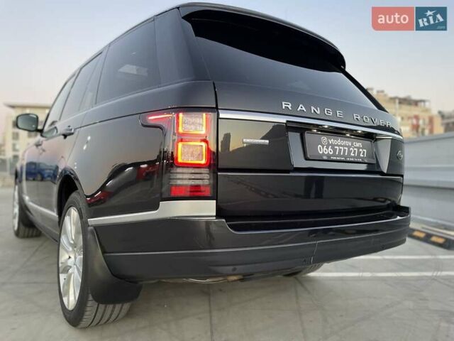 Чорний Ленд Ровер Рендж Ровер, об'ємом двигуна 5 л та пробігом 125 тис. км за 41000 $, фото 53 на Automoto.ua