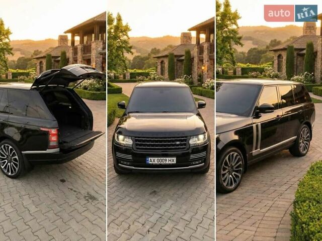 Чорний Ленд Ровер Рендж Ровер, об'ємом двигуна 5 л та пробігом 100 тис. км за 44000 $, фото 1 на Automoto.ua