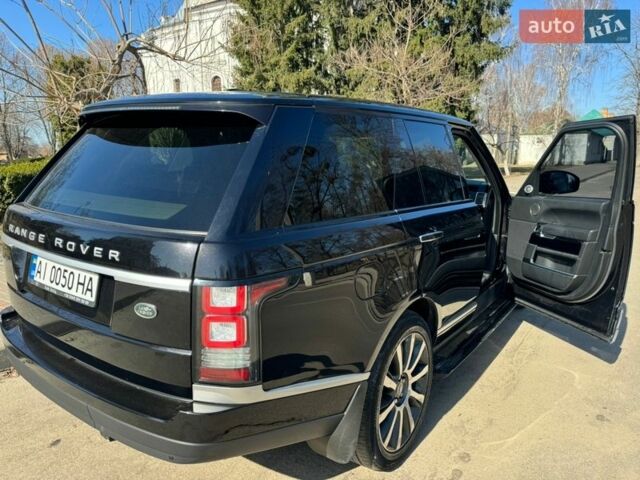 Чорний Ленд Ровер Рендж Ровер, об'ємом двигуна 4.37 л та пробігом 201 тис. км за 29500 $, фото 12 на Automoto.ua