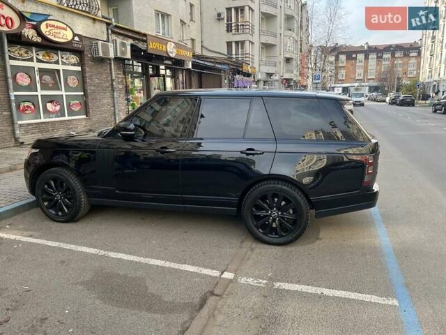Черный Ленд Ровер Рендж Ровер, объемом двигателя 2.99 л и пробегом 137 тыс. км за 31000 $, фото 1 на Automoto.ua