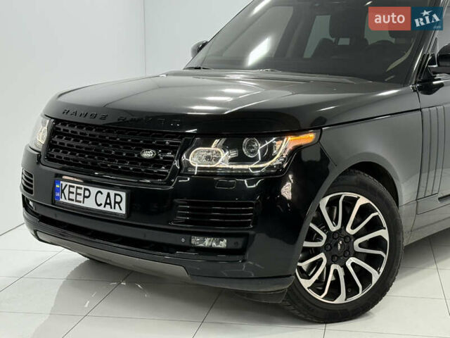 Чорний Ленд Ровер Рендж Ровер, об'ємом двигуна 4.37 л та пробігом 216 тис. км за 27500 $, фото 8 на Automoto.ua