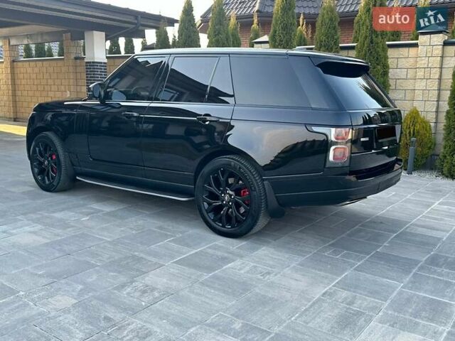 Чорний Ленд Ровер Рендж Ровер, об'ємом двигуна 5 л та пробігом 207 тис. км за 25900 $, фото 9 на Automoto.ua