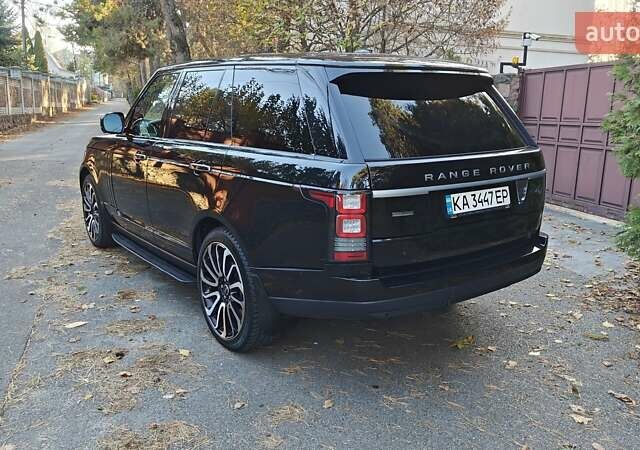 Черный Ленд Ровер Рендж Ровер, объемом двигателя 5 л и пробегом 137 тыс. км за 32000 $, фото 8 на Automoto.ua