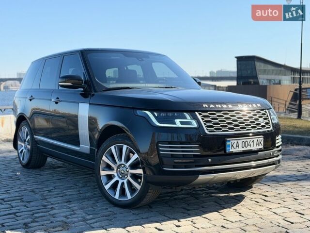 Черный Ленд Ровер Рендж Ровер, объемом двигателя 5 л и пробегом 77 тыс. км за 39999 $, фото 1 на Automoto.ua