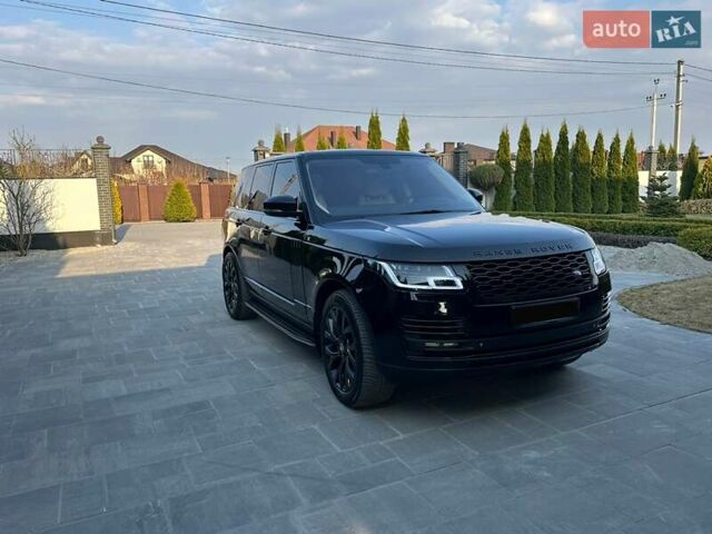 Чорний Ленд Ровер Рендж Ровер, об'ємом двигуна 5 л та пробігом 207 тис. км за 25900 $, фото 1 на Automoto.ua