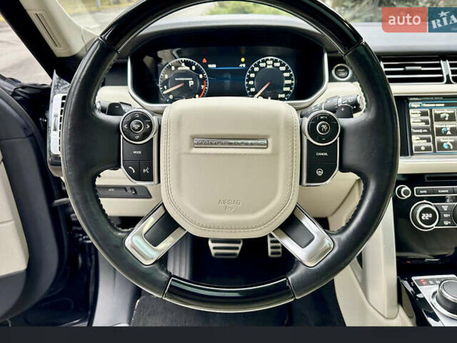 Чорний Ленд Ровер Рендж Ровер, об'ємом двигуна 5 л та пробігом 93 тис. км за 40000 $, фото 39 на Automoto.ua