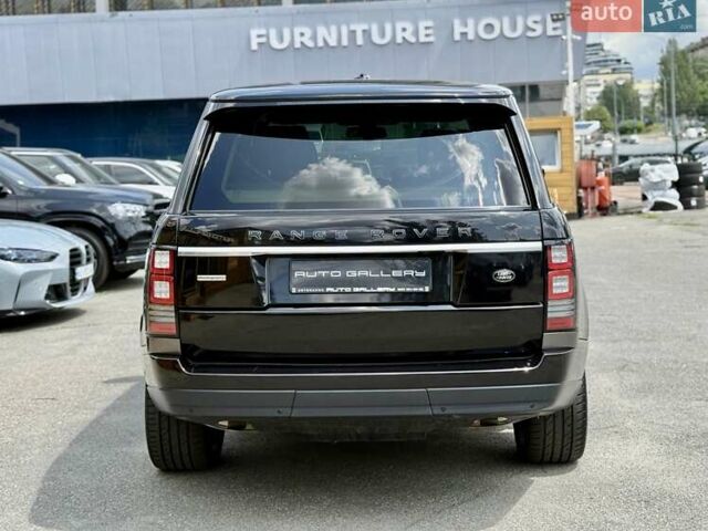 Черный Ленд Ровер Рендж Ровер, объемом двигателя 5 л и пробегом 167 тыс. км за 32999 $, фото 4 на Automoto.ua