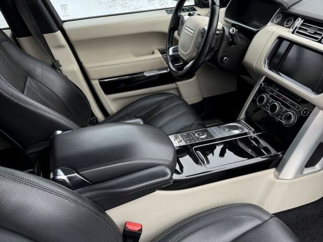 Черный Ленд Ровер Рендж Ровер, объемом двигателя 5 л и пробегом 240 тыс. км за 27500 $, фото 6 на Automoto.ua