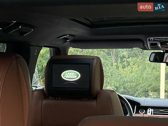 Чорний Ленд Ровер Рендж Ровер, об'ємом двигуна 5 л та пробігом 125 тис. км за 41000 $, фото 81 на Automoto.ua