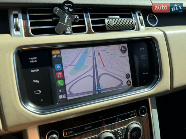 Черный Ленд Ровер Рендж Ровер, объемом двигателя 4.4 л и пробегом 152 тыс. км за 40000 $, фото 19 на Automoto.ua