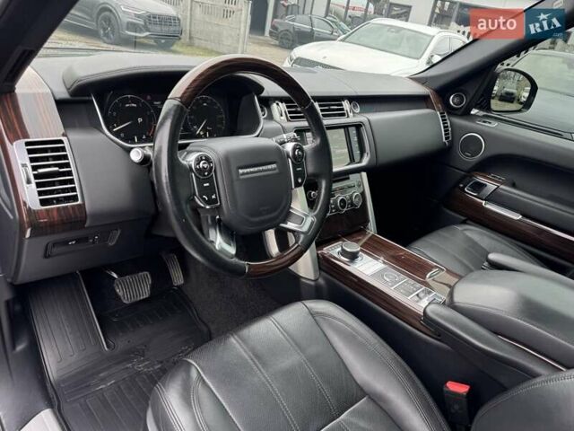 Черный Ленд Ровер Рендж Ровер, объемом двигателя 3 л и пробегом 183 тыс. км за 28900 $, фото 53 на Automoto.ua
