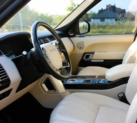 Черный Ленд Ровер Рендж Ровер, объемом двигателя 4.37 л и пробегом 141 тыс. км за 51000 $, фото 4 на Automoto.ua