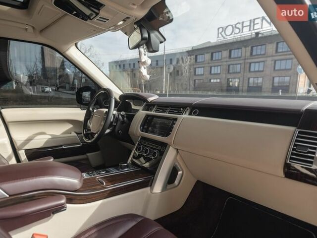 Черный Ленд Ровер Рендж Ровер, объемом двигателя 5 л и пробегом 52 тыс. км за 43500 $, фото 26 на Automoto.ua