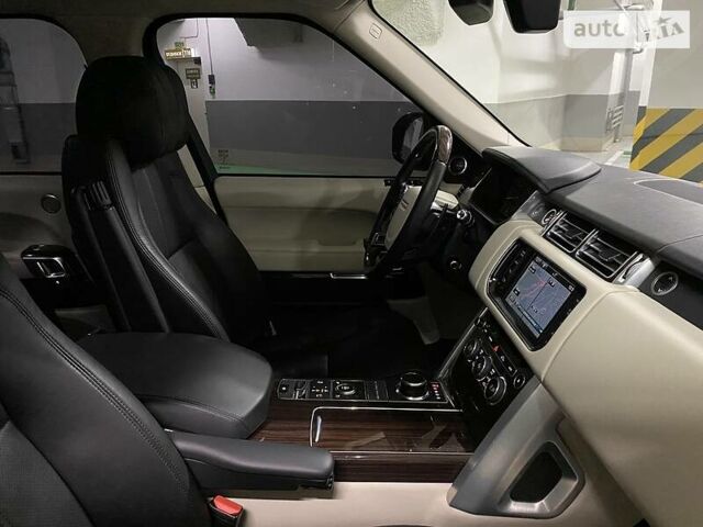 Черный Ленд Ровер Рендж Ровер, объемом двигателя 3 л и пробегом 220 тыс. км за 29900 $, фото 95 на Automoto.ua