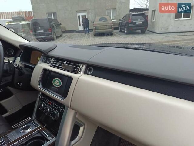 Чорний Ленд Ровер Рендж Ровер, об'ємом двигуна 4.37 л та пробігом 214 тис. км за 34500 $, фото 9 на Automoto.ua