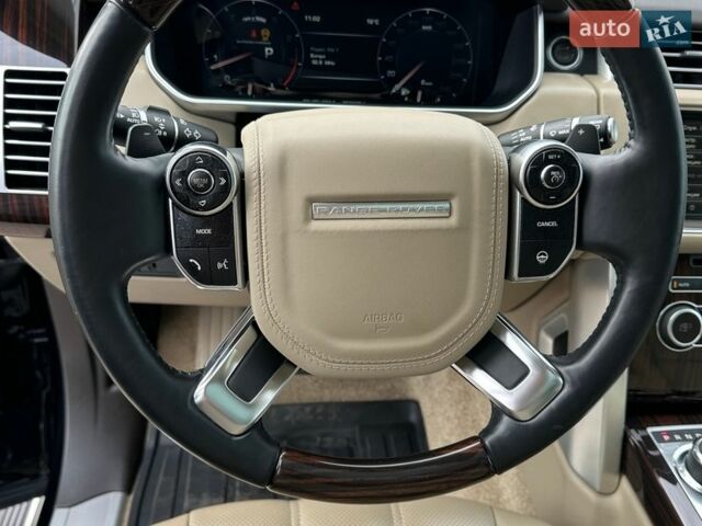 Черный Ленд Ровер Рендж Ровер, объемом двигателя 5 л и пробегом 52 тыс. км за 37800 $, фото 14 на Automoto.ua