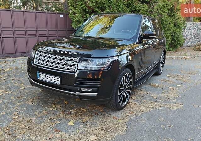 Черный Ленд Ровер Рендж Ровер, объемом двигателя 5 л и пробегом 137 тыс. км за 32000 $, фото 4 на Automoto.ua