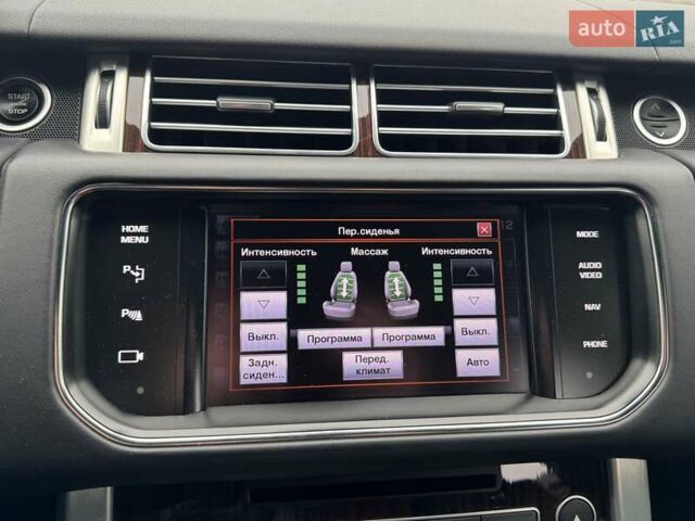 Черный Ленд Ровер Рендж Ровер, объемом двигателя 3 л и пробегом 183 тыс. км за 28900 $, фото 7 на Automoto.ua