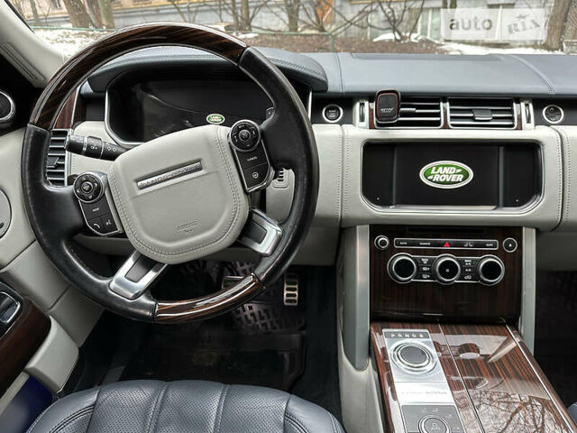 Черный Ленд Ровер Рендж Ровер, объемом двигателя 4.4 л и пробегом 250 тыс. км за 29900 $, фото 9 на Automoto.ua