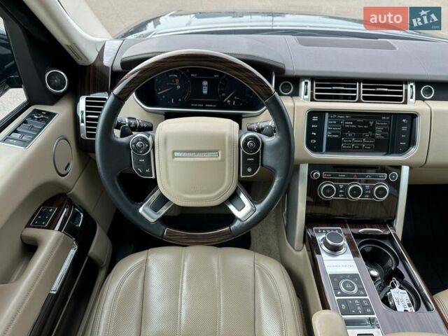 Черный Ленд Ровер Рендж Ровер, объемом двигателя 5 л и пробегом 52 тыс. км за 37800 $, фото 22 на Automoto.ua