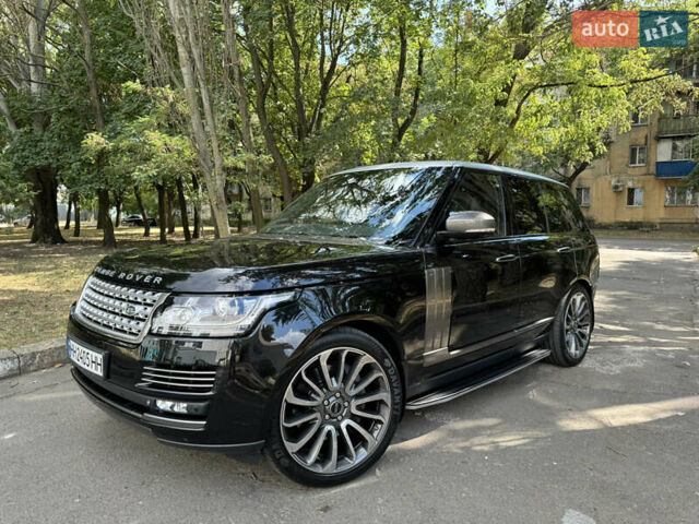 Чорний Ленд Ровер Рендж Ровер, об'ємом двигуна 5 л та пробігом 143 тис. км за 43700 $, фото 5 на Automoto.ua