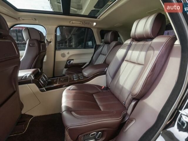 Черный Ленд Ровер Рендж Ровер, объемом двигателя 5 л и пробегом 52 тыс. км за 43500 $, фото 25 на Automoto.ua