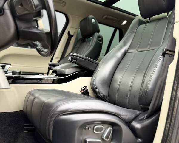 Черный Ленд Ровер Рендж Ровер, объемом двигателя 4.39 л и пробегом 200 тыс. км за 38900 $, фото 7 на Automoto.ua