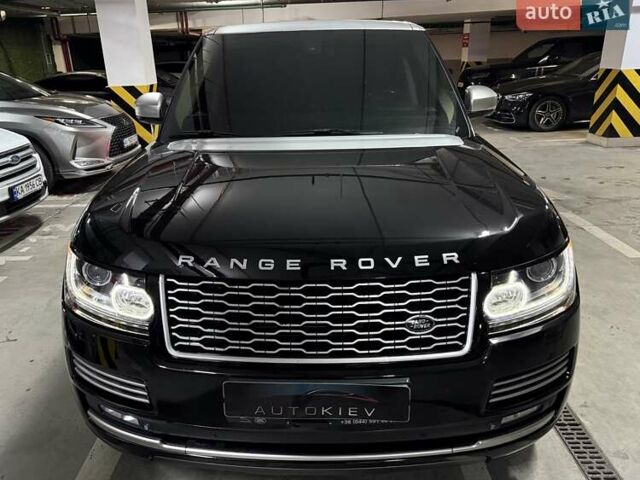 Черный Ленд Ровер Рендж Ровер, объемом двигателя 3 л и пробегом 220 тыс. км за 29900 $, фото 4 на Automoto.ua