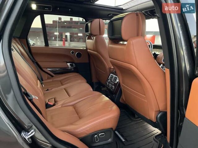 Чорний Ленд Ровер Рендж Ровер, об'ємом двигуна 5 л та пробігом 125 тис. км за 41000 $, фото 40 на Automoto.ua