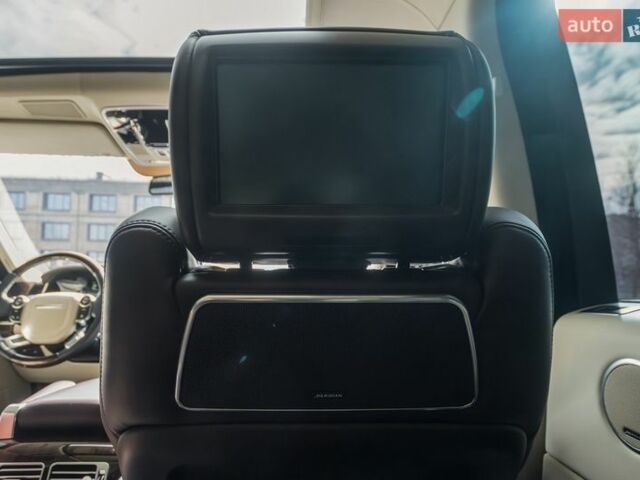 Черный Ленд Ровер Рендж Ровер, объемом двигателя 5 л и пробегом 52 тыс. км за 43500 $, фото 13 на Automoto.ua