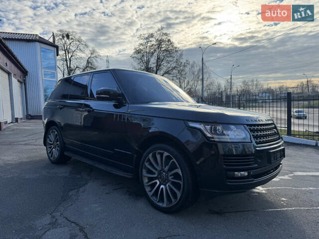 Черный Ленд Ровер Рендж Ровер, объемом двигателя 4.4 л и пробегом 185 тыс. км за 32999 $, фото 24 на Automoto.ua