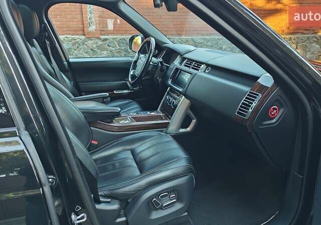 Черный Ленд Ровер Рендж Ровер, объемом двигателя 5 л и пробегом 137 тыс. км за 32000 $, фото 28 на Automoto.ua