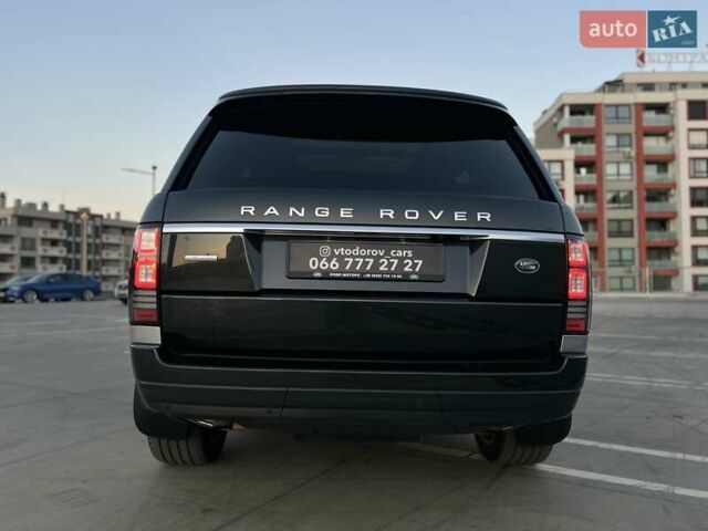 Чорний Ленд Ровер Рендж Ровер, об'ємом двигуна 5 л та пробігом 125 тис. км за 41000 $, фото 6 на Automoto.ua