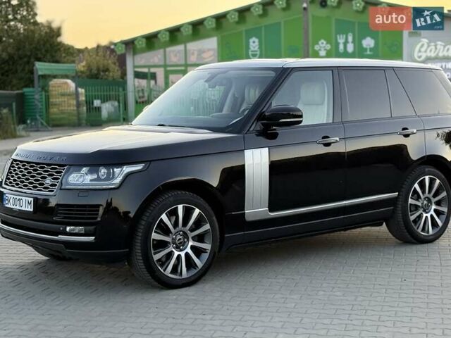 Чорний Ленд Ровер Рендж Ровер, об'ємом двигуна 5 л та пробігом 248 тис. км за 35000 $, фото 11 на Automoto.ua