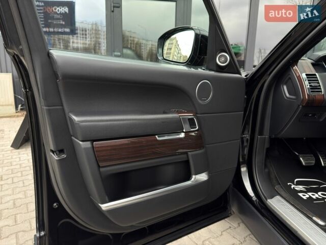 Черный Ленд Ровер Рендж Ровер, объемом двигателя 2.99 л и пробегом 170 тыс. км за 31999 $, фото 18 на Automoto.ua