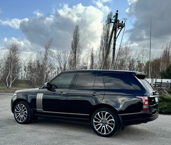 Чорний Ленд Ровер Рендж Ровер, об'ємом двигуна 4.37 л та пробігом 225 тис. км за 34500 $, фото 7 на Automoto.ua