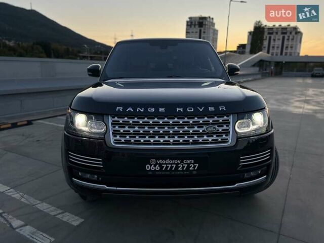 Чорний Ленд Ровер Рендж Ровер, об'ємом двигуна 5 л та пробігом 125 тис. км за 41000 $, фото 15 на Automoto.ua