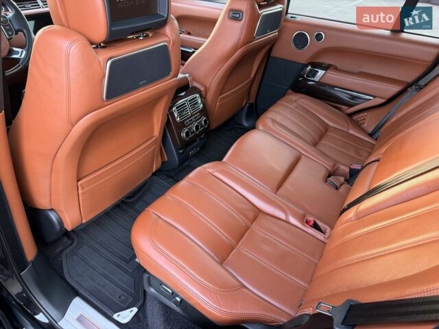 Черный Ленд Ровер Рендж Ровер, объемом двигателя 5 л и пробегом 77 тыс. км за 39999 $, фото 40 на Automoto.ua