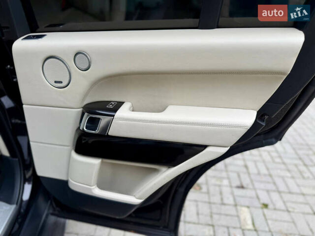 Чорний Ленд Ровер Рендж Ровер, об'ємом двигуна 4.4 л та пробігом 240 тис. км за 29500 $, фото 51 на Automoto.ua