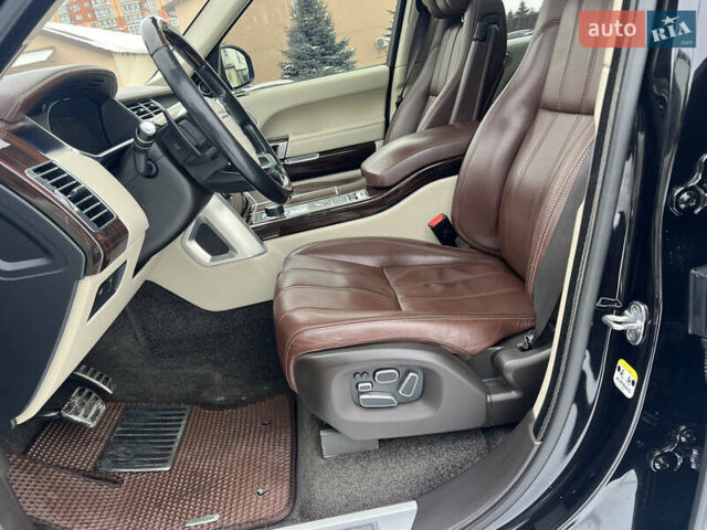 Чорний Ленд Ровер Рендж Ровер, об'ємом двигуна 5 л та пробігом 139 тис. км за 25900 $, фото 13 на Automoto.ua