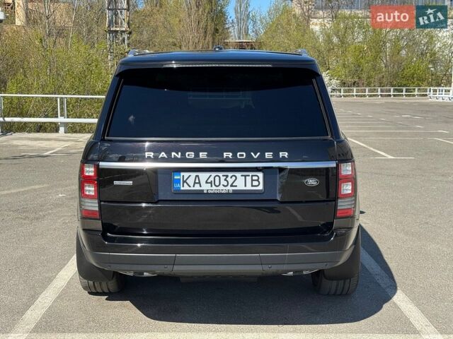 Чорний Ленд Ровер Рендж Ровер, об'ємом двигуна 4.37 л та пробігом 225 тис. км за 31900 $, фото 5 на Automoto.ua