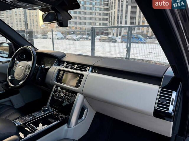 Черный Ленд Ровер Рендж Ровер, объемом двигателя 5 л и пробегом 240 тыс. км за 30900 $, фото 48 на Automoto.ua