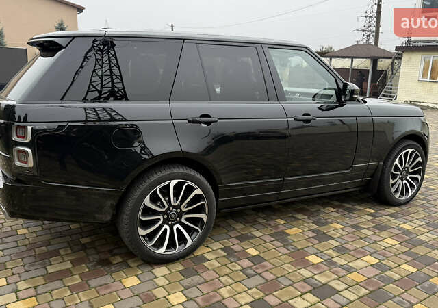 Черный Ленд Ровер Рендж Ровер, объемом двигателя 5 л и пробегом 150 тыс. км за 39800 $, фото 2 на Automoto.ua
