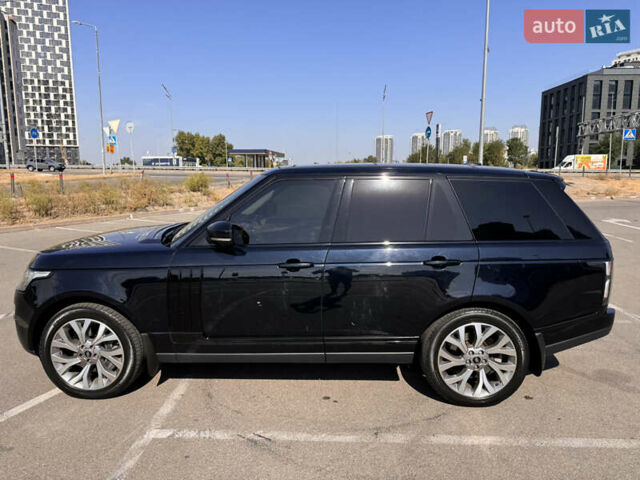 Черный Ленд Ровер Рендж Ровер, объемом двигателя 4.4 л и пробегом 152 тыс. км за 40000 $, фото 5 на Automoto.ua